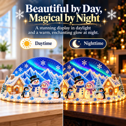❄️ DIY Winter Wonderland with Rhinestones and Pearl Details