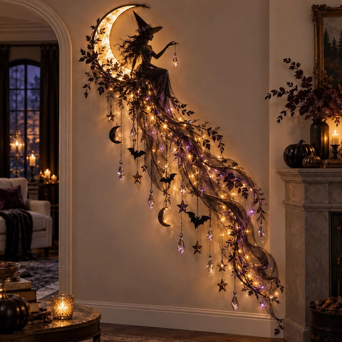 ✨Elegant Halloween Cascade Wall Light Collection✨✨