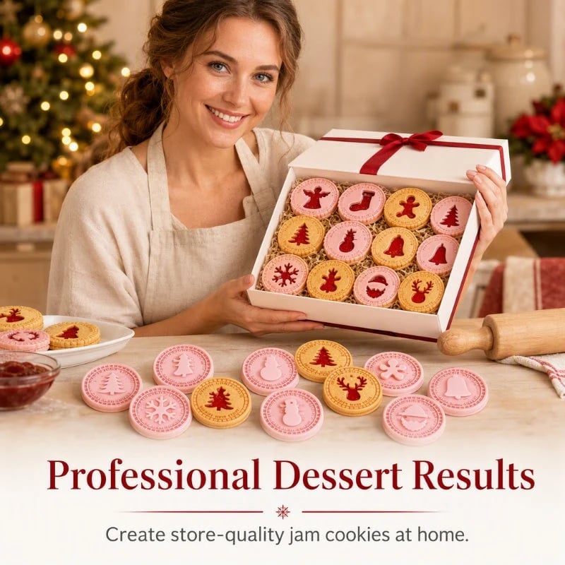 🔥HOT SALE 49% OFF🥧Festive Christmas Cookie Cutter Set🎁 Create Sweet Memories With Every Cookie ✨