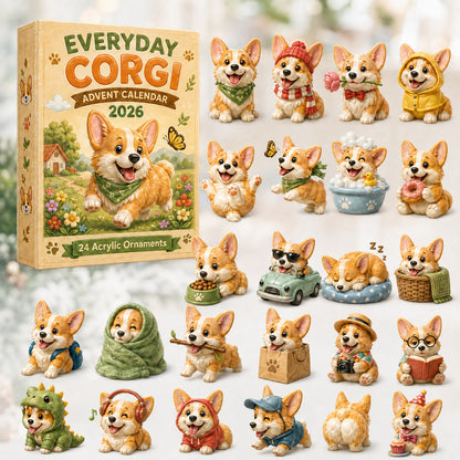 ✨Everyday Corgi Advent Calendar 2026 - 24-Day Festive Countdown
