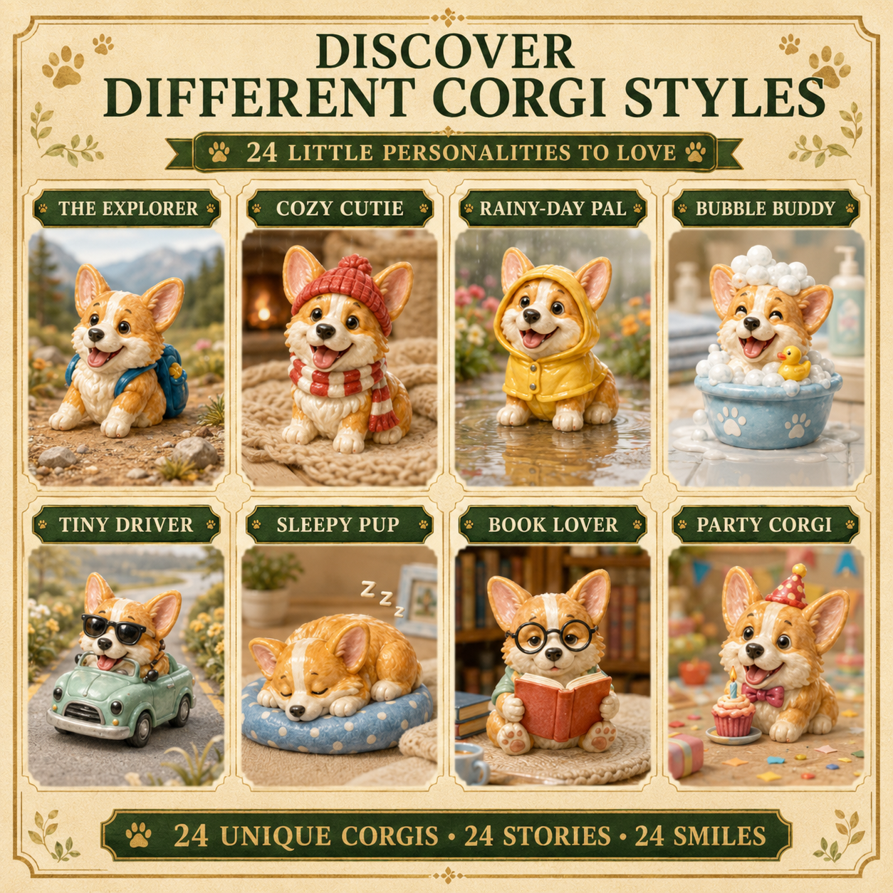 ✨Everyday Corgi Advent Calendar 2026 - 24-Day Festive Countdown