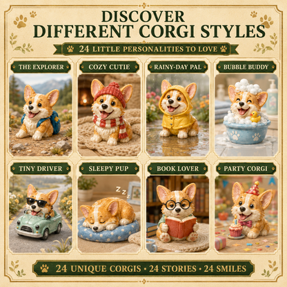 ✨Everyday Corgi Advent Calendar 2026 - 24-Day Festive Countdown
