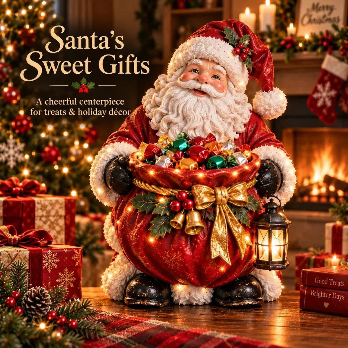 🎄 Christmas Sale – 49% OFF ✨ Lighted Christmas Candy Bowl Collection – 5 Festive Holiday Designs