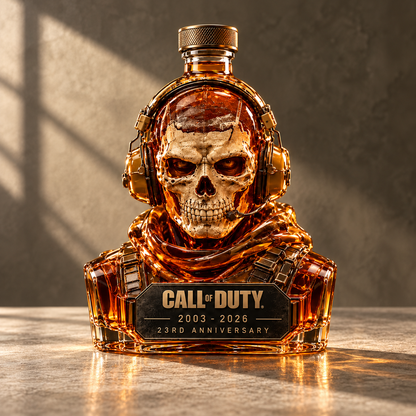 Call of Duty Ghost 23rd Anniversary Commemorative Whiskey Decanter