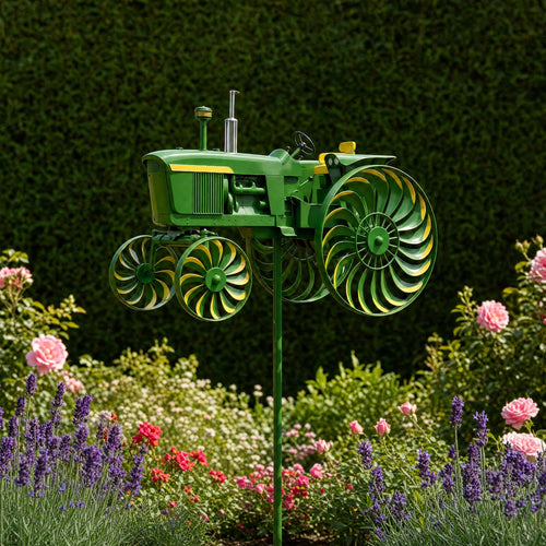 Earl's Handmade Tractor Wind Spinner