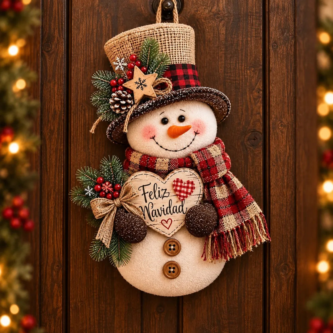 Vintage Christmas Character Door Hangers