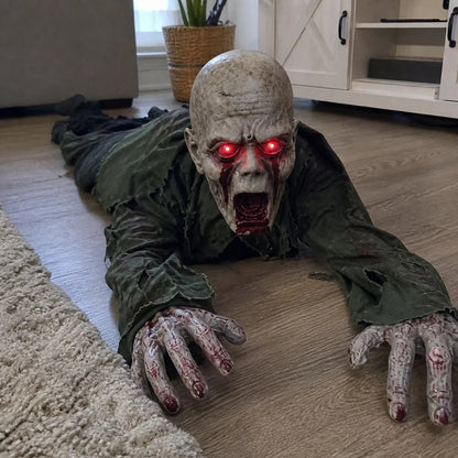 🔥Buy 2 Get 20% OFF🔥🎃 Crawling Halloween Ghoul™ — Glowing Eyes, Creepy Sounds & Real Crawling Action