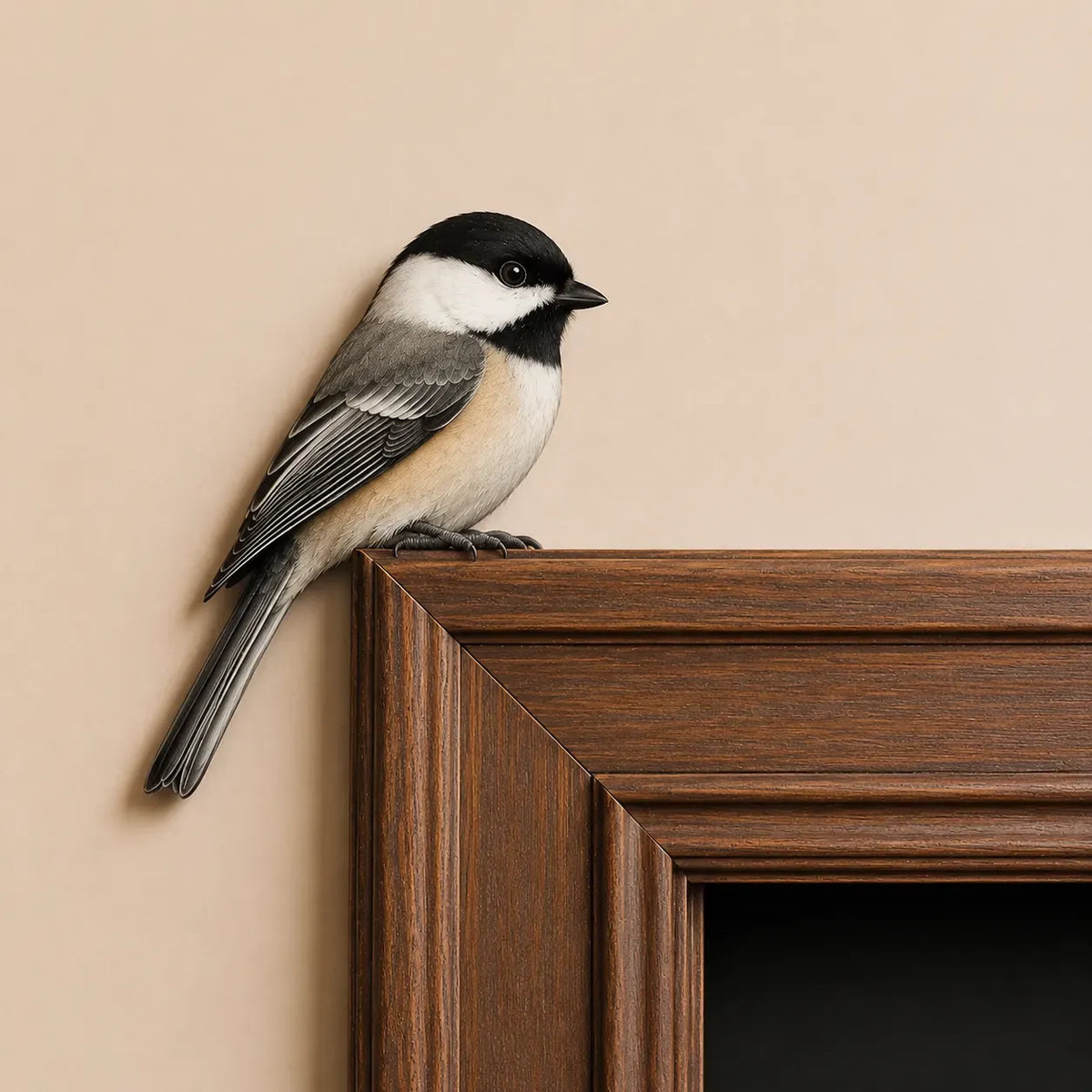 🦉🌿 Watchful Woodland Owl Perch – Charming Doorway & Shelf Corner Decor