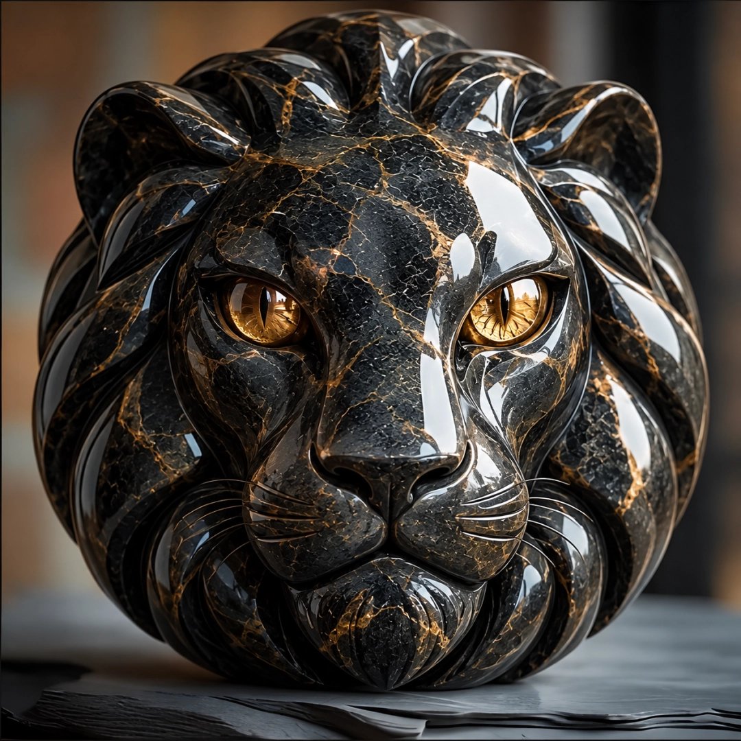 🔥Luxury Guardian Animal Stone Sculpture- ✨Elegant Home Décor & Gift-Ready Art Piece