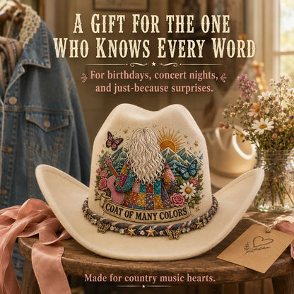 ⏳ Last Day 49% OFF – 🤠 Queen of Country 1946–2026 Tribute Cowboy Hat Collection | Premium Embroidered Western Hats With Guitar, Floral, Rhinestone & Country Music Legacy Designs 🎸✨