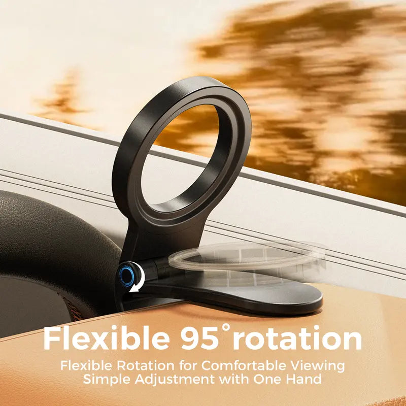Strong Magnetic Car Phone Mount – 360° Adjustable Dashboard & Windshield Holder