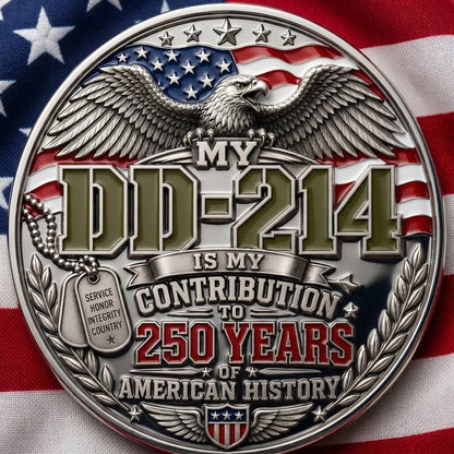 🎖️DD-214 Veteran Honor Belt Buckle - Crafted By VETERAN 'Robert Smith'