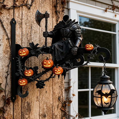 🎃Halloween Decorative Wall Hook - Spooky Outdoor Metal Hanger For Porch & Garden Decor