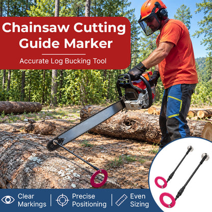 Chainsaw Cutting Guide Marker
