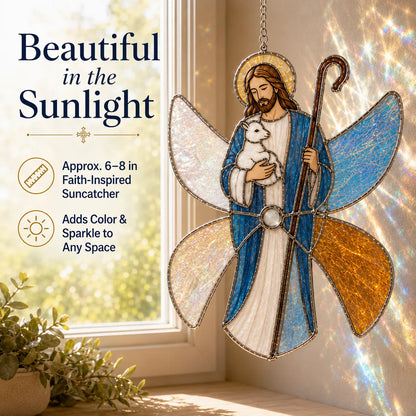 ⏳ Last Day 49% OFF – ✝️ Beginner-Friendly 3D Christian Iridescent Suncatcher DIY Kit | 6 Faith-Inspired Designs with Glass-Style Panels, Metal Frames, Hanging Chain, Tools & Step-by-Step Guide Included 💕
