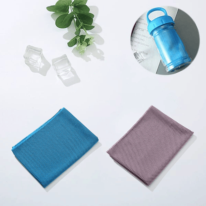 BUY 1 GET 1 FREE🌞Cooling Bottle - Cold Sweat Towel You Can Use Anywhere, Anytime! Reusable Soft Absorbent Cooling Portable