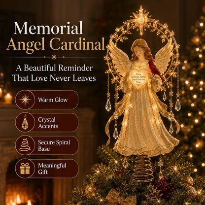 ⏳ Last Day 49% OFF – 🎄 Lighted Memorial Christmas Tree Topper Collection ✨
