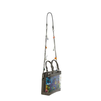 3D Tropical Aquarium Handbag – Convertible Crossbody & Top-Handle Purse
