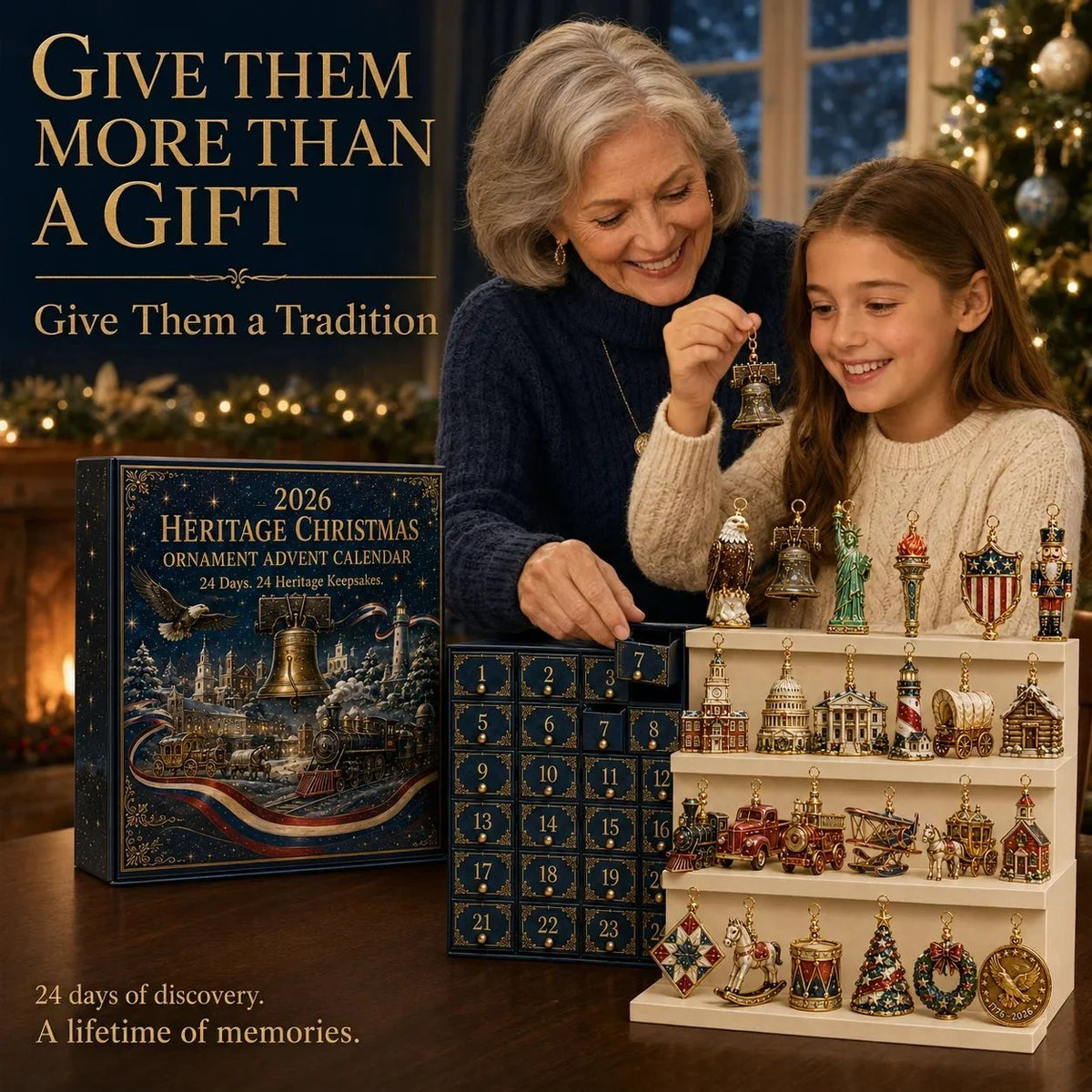 🇺🇸🎄 24 Days of American Heritage – 250th Anniversary Christmas Collector Countdown