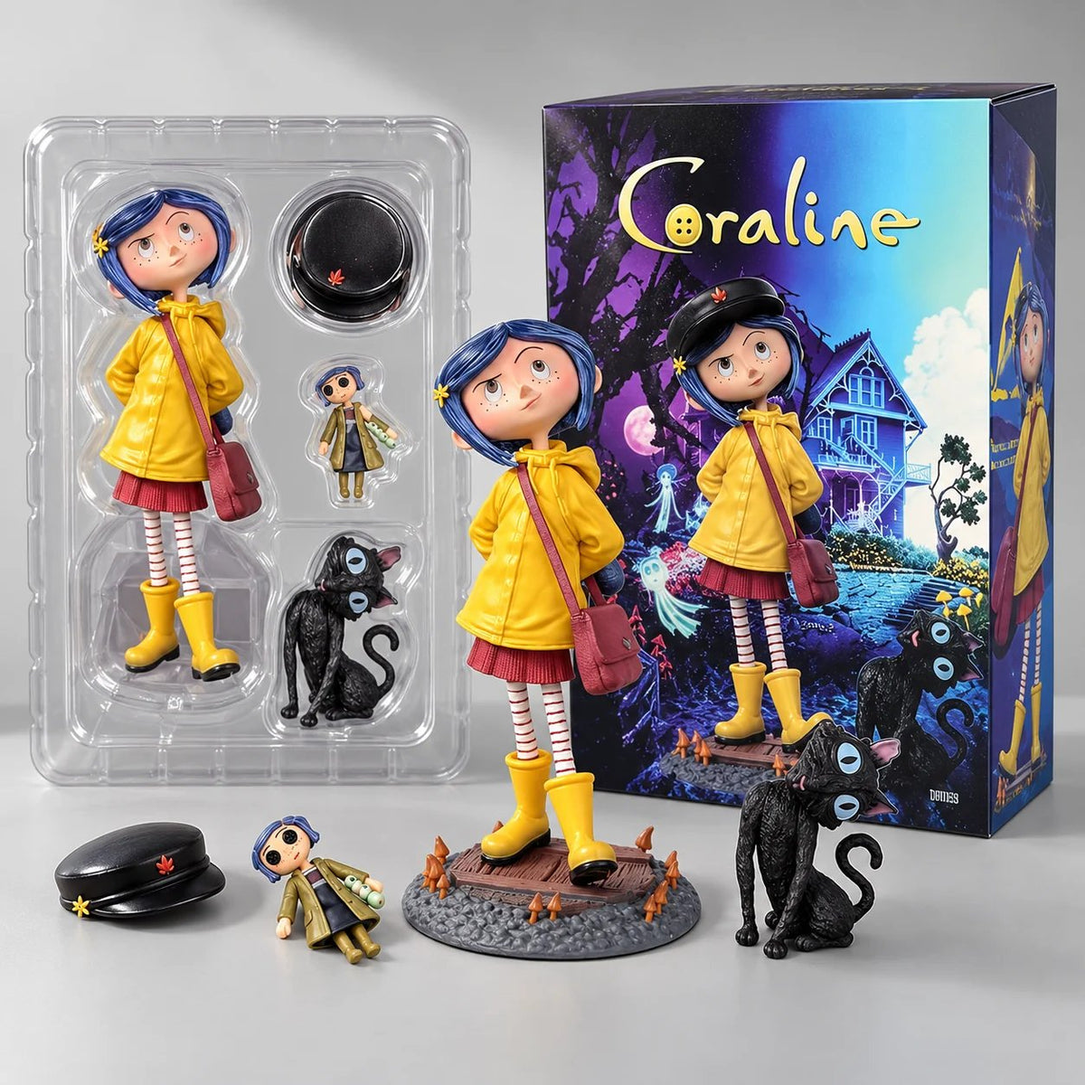Raincoat Girl Halloween Model