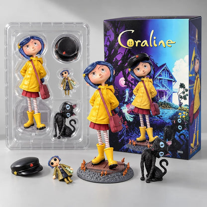 Raincoat Girl Halloween Model