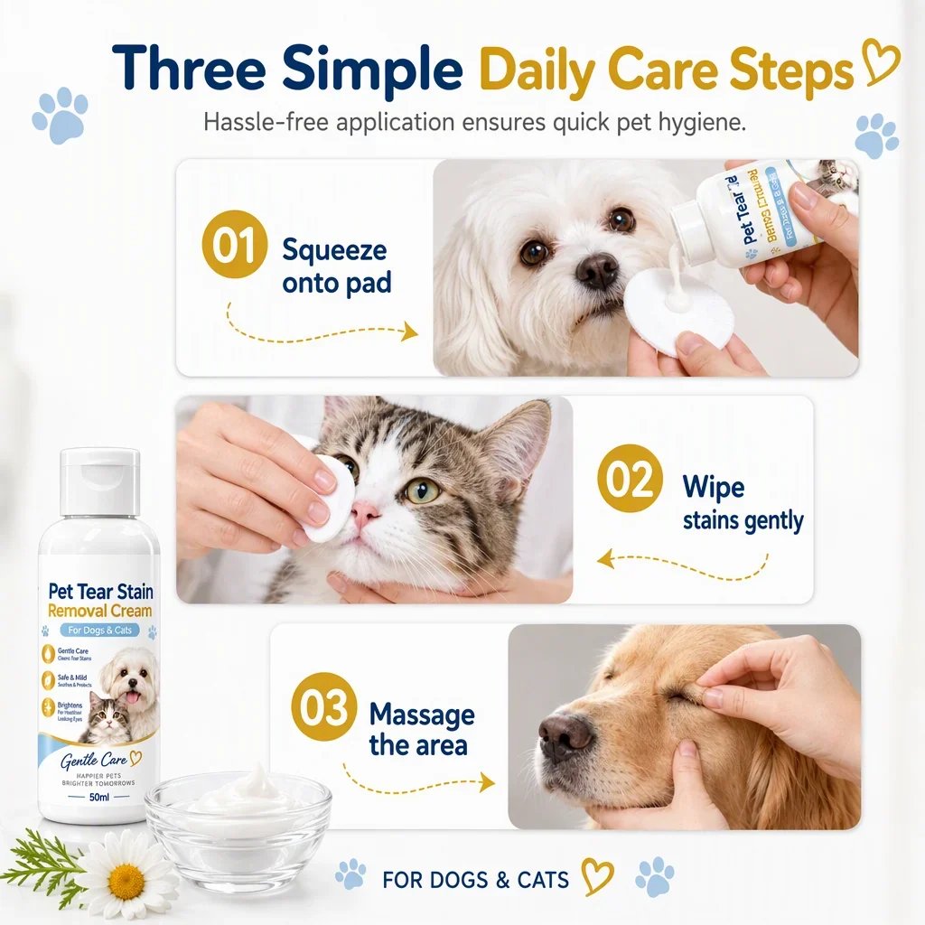 🎉Pet Tear Stain Remover Cream