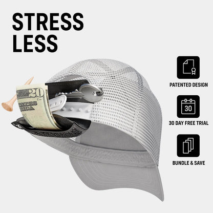 🧢 Anywhere Pocket – Attachable Mini Pouch for Hats, Backpacks, Belts & More