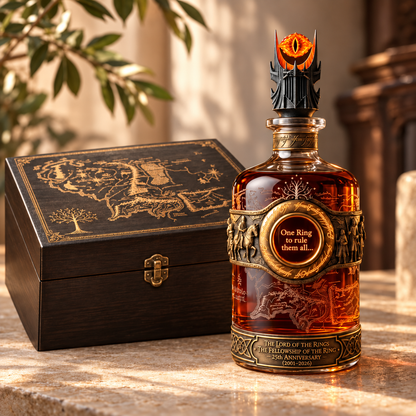 The Lord of the Rings: The Fellowship of the Ring 25th Anniversary Whiskey Decanter
