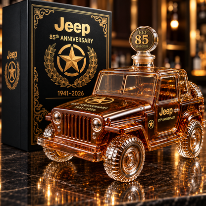 Jeep 85th Anniversary Whiskey Decanter