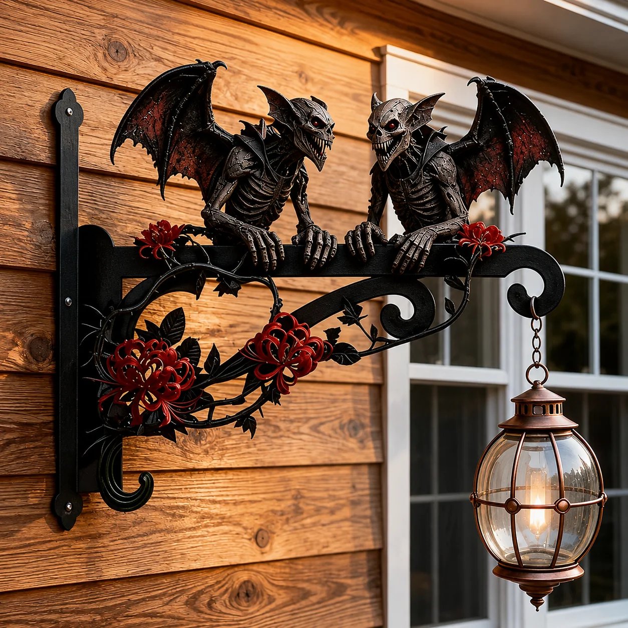 🎃Halloween Decorative Wall Hook - Spooky Outdoor Metal Hanger For Porch & Garden Decor