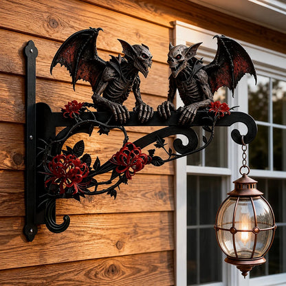🎃Halloween Decorative Wall Hook - Spooky Outdoor Metal Hanger For Porch & Garden Decor