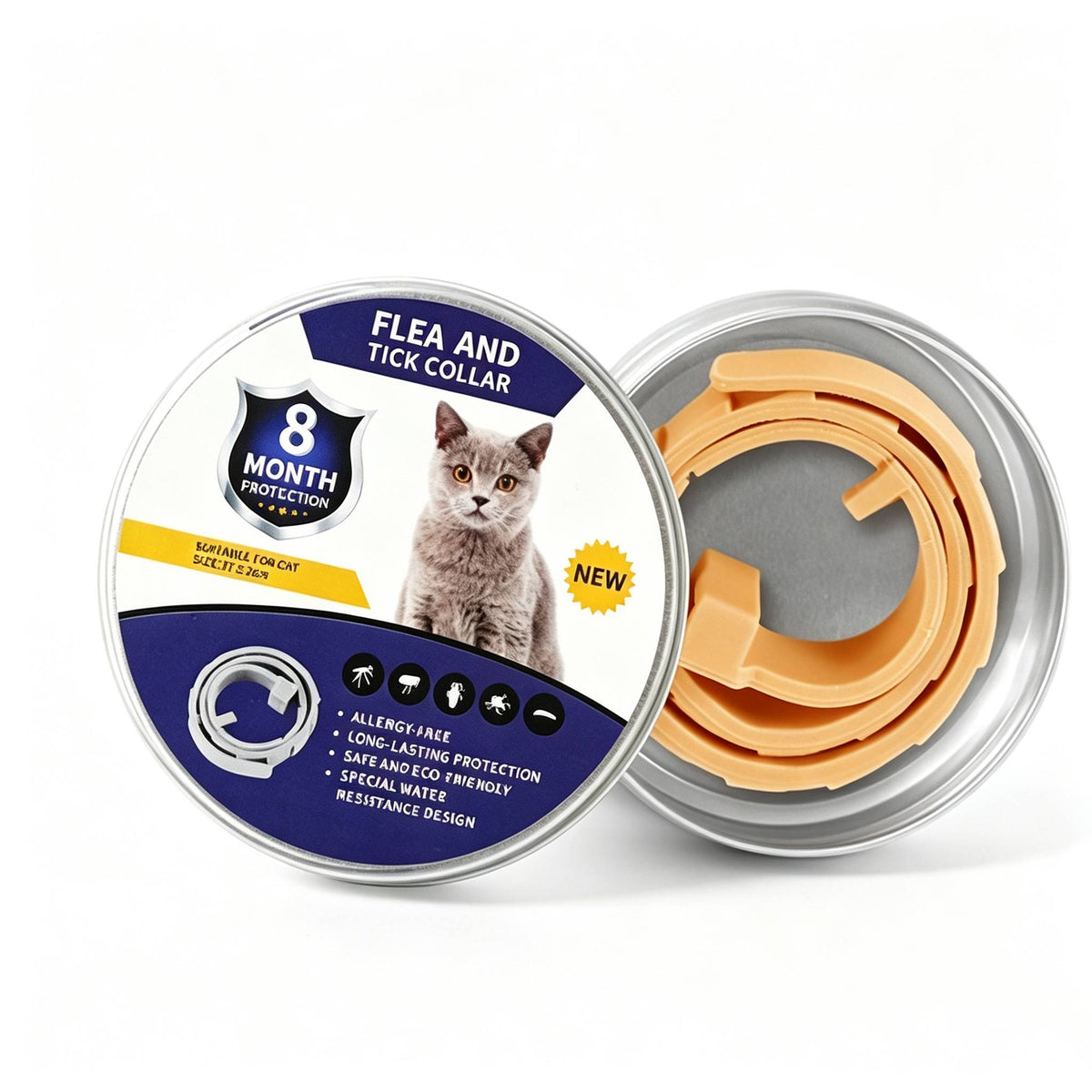 🔥 49% OFF TODAY 🐾 Best Flea & Tick Collar for Pets