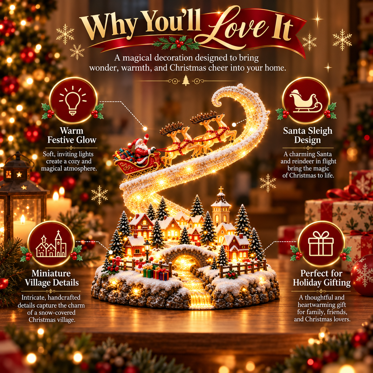 🎄 Enchanted Christmas Glow Collection | Magical Holiday Décor ✨