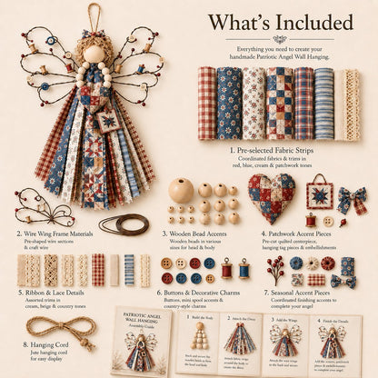 🪽Angel Fabric Hanging DIY Kit🪽