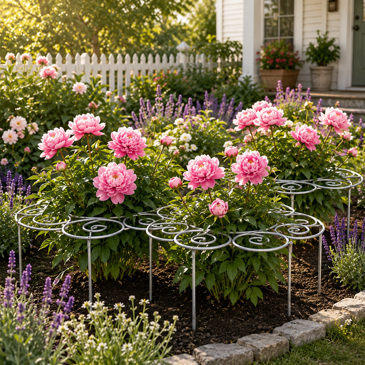🌱✨Metal Plant Support Poles