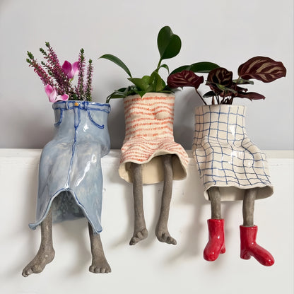🪴✨Creative Sitting Planter Collection