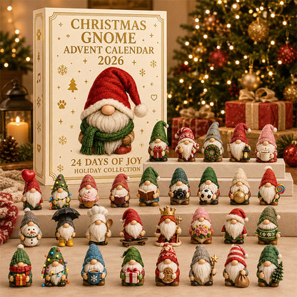 🧙 Gnome Advent Calendar 2026 – 24 Days of Whimsical Holiday Joy 🎁✨