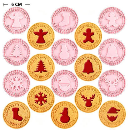 🔥HOT SALE 49% OFF🥧Festive Christmas Cookie Cutter Set🎁 Create Sweet Memories With Every Cookie ✨
