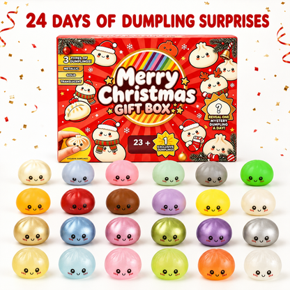 24-Day Squishy Christmas Advent Calendar