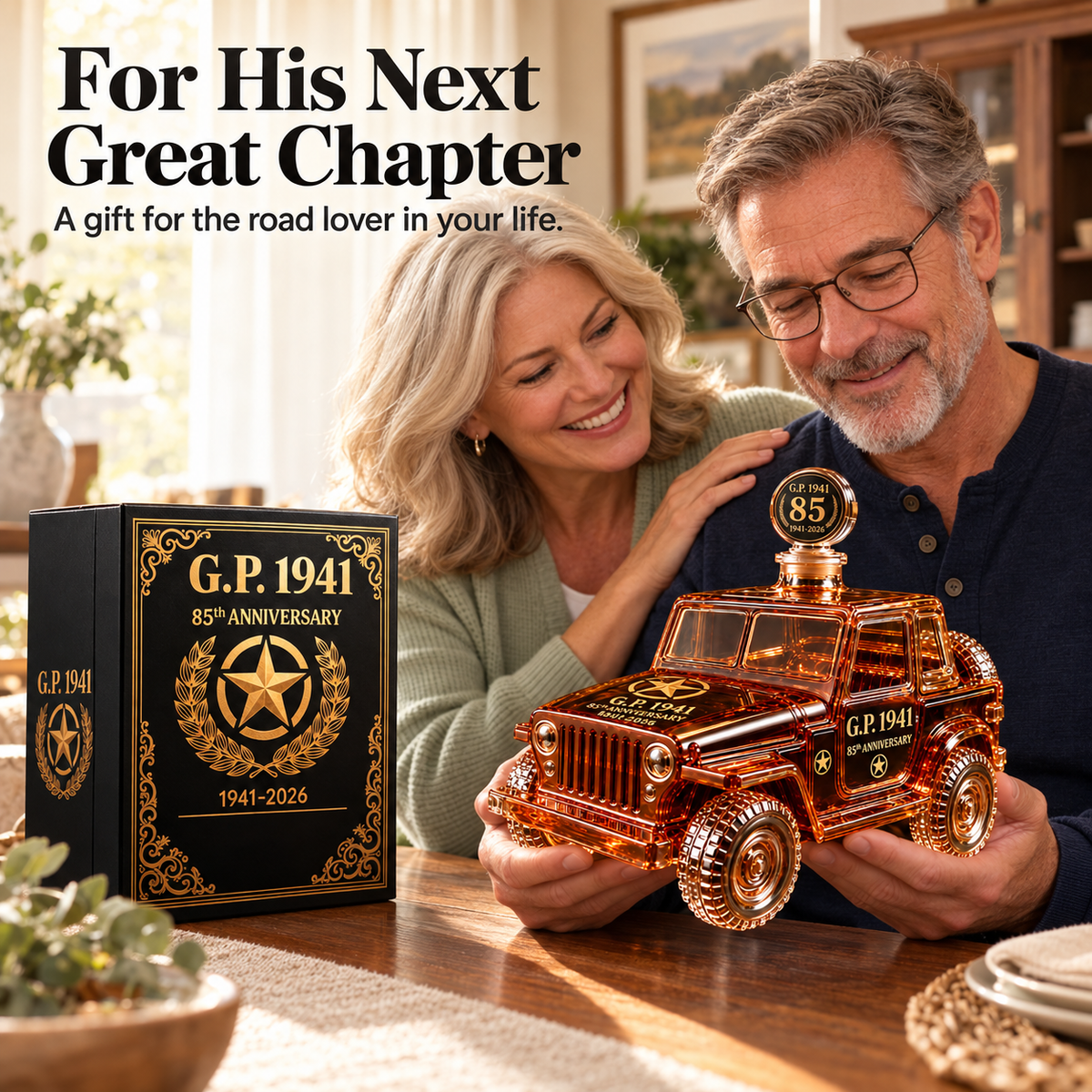 G.P. 1941 85th Anniversary Whiskey Decanter