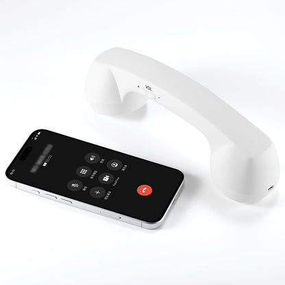 📞Vintage Select Bluetooth Phone Handset - Wireless/Wired and USB Phone Receiver for Comfortable Calls, Bluetooth/Type-c Port📞