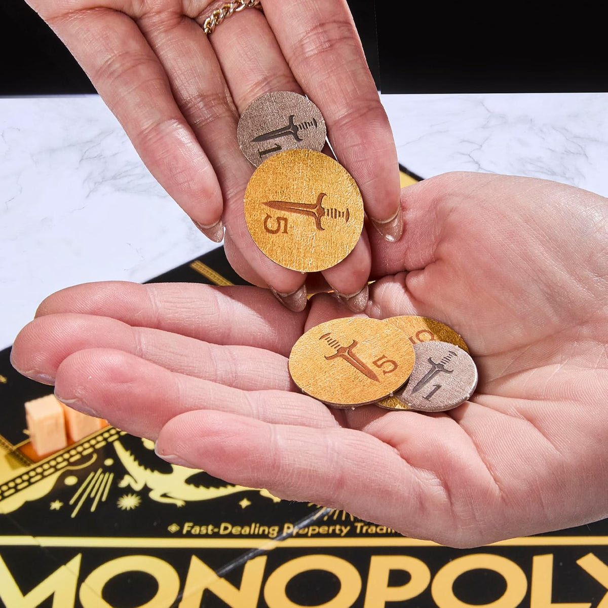 MONOPOLY: Fourth Wing Edition – Dragon Rider Fantasy Board Game