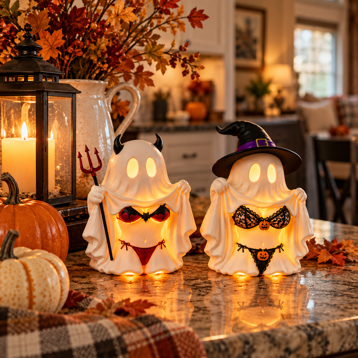 Cheeky Ghost Halloween Decor