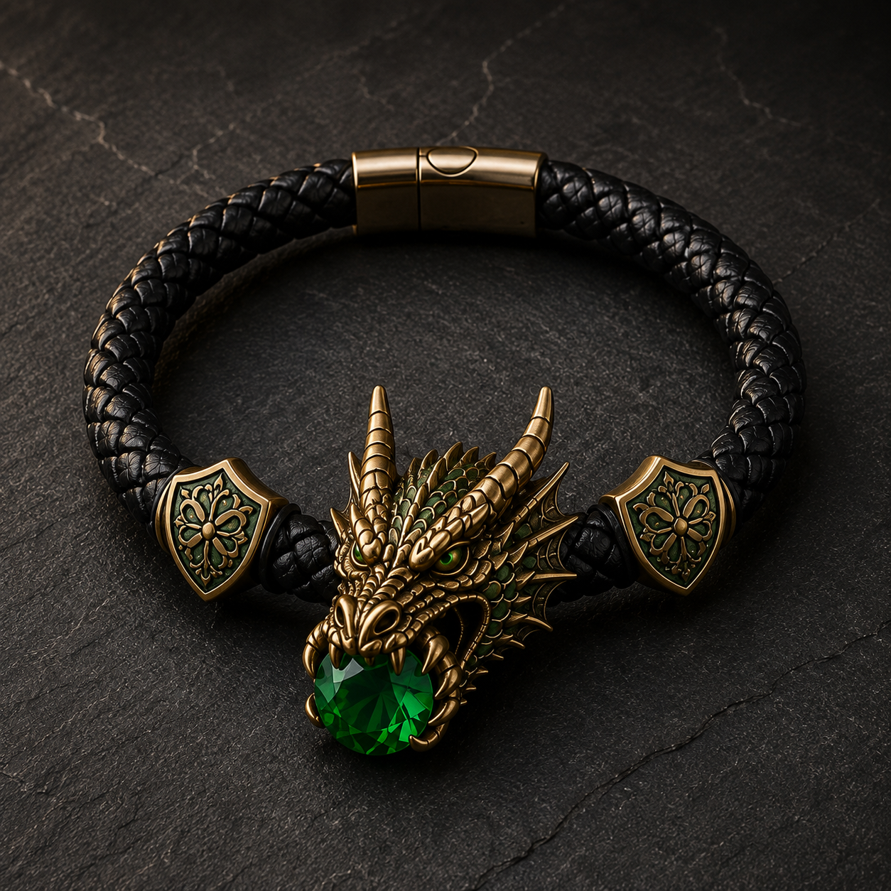 Dragon’s Oath Gemstone Bracelet