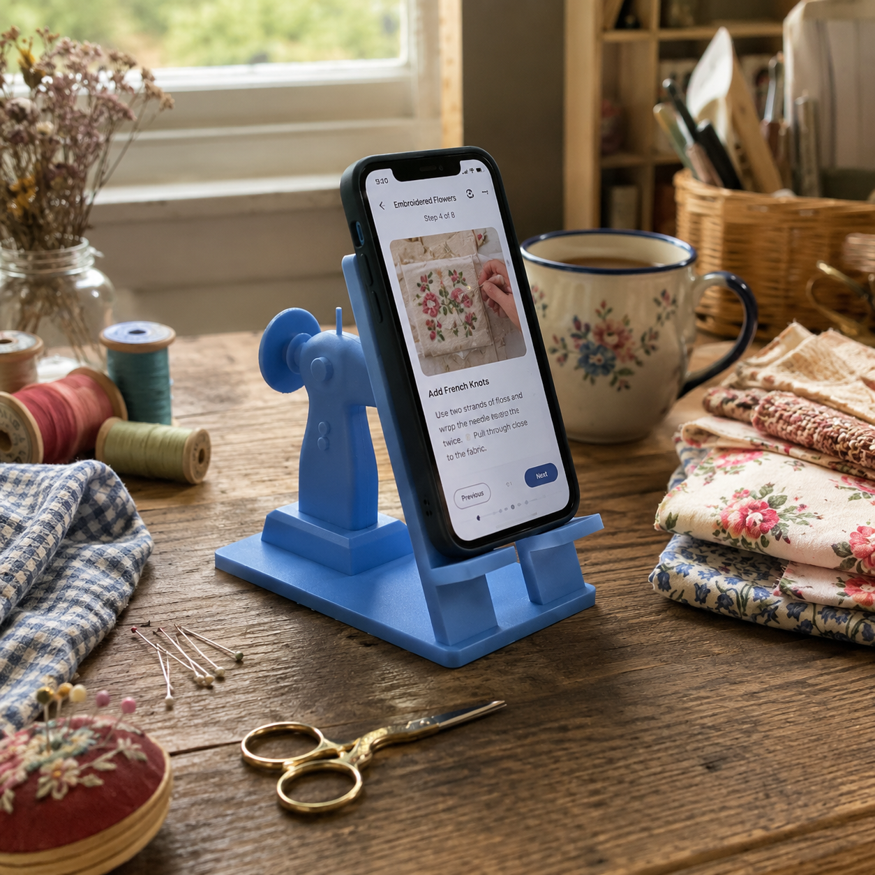 Cute Sewing Machine Stand for Crafters