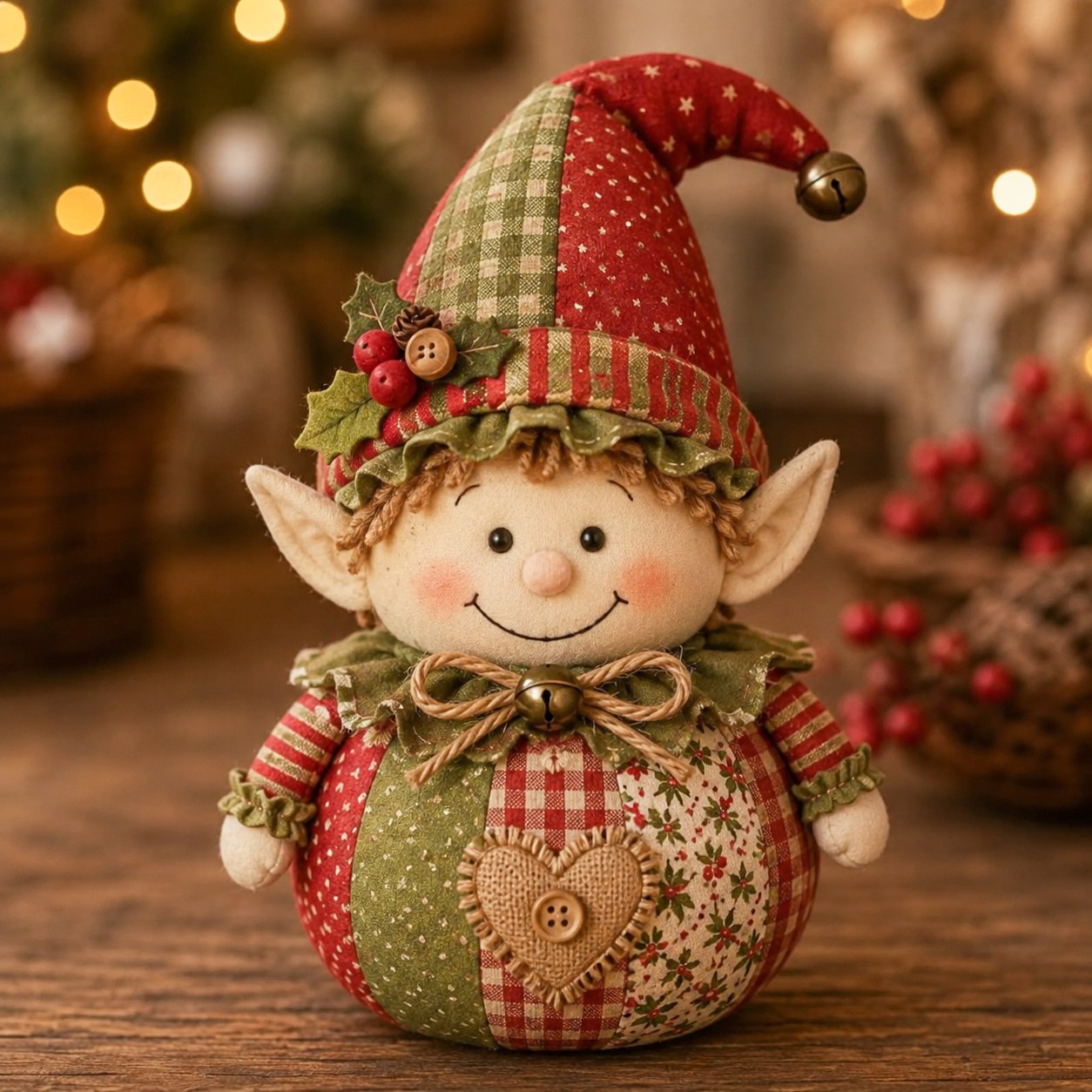 🧸DIY Patchwork Fabric Character Doll Kit