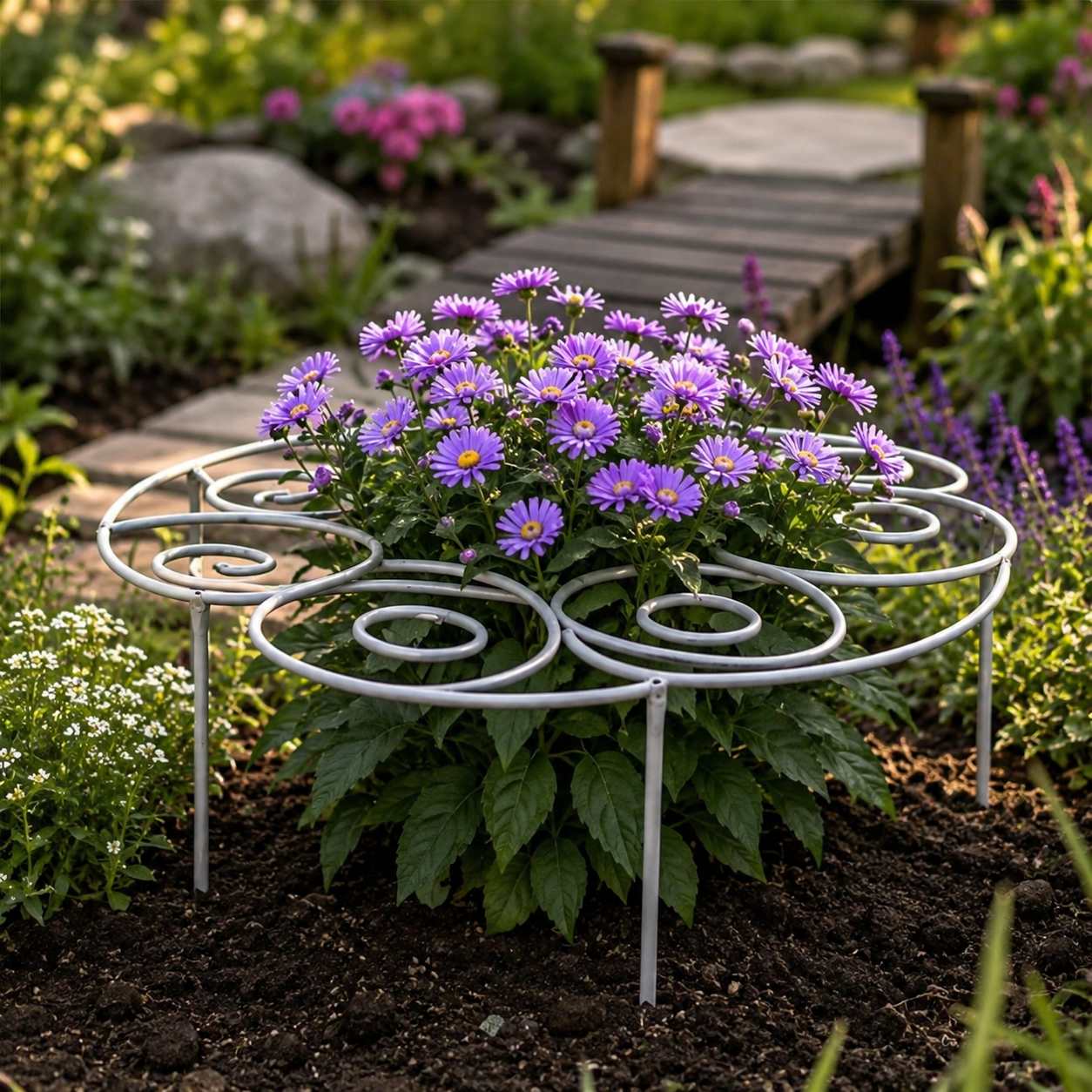 🌱✨Metal Plant Support Poles