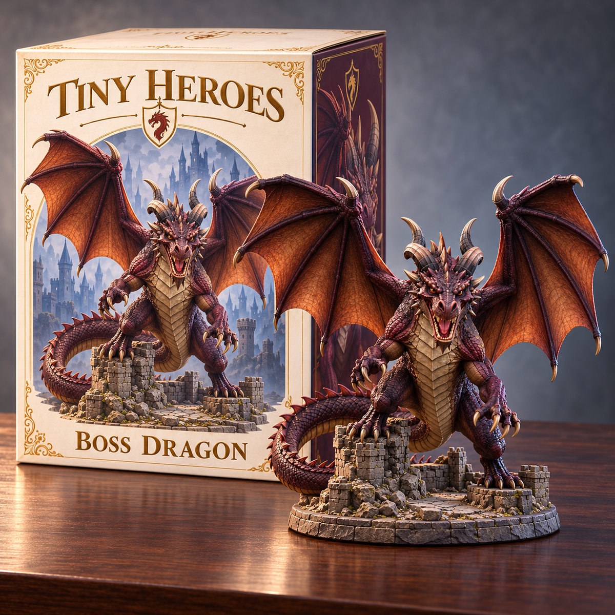 ⚔️ Brave Paws – Fantasy Animal Figurines