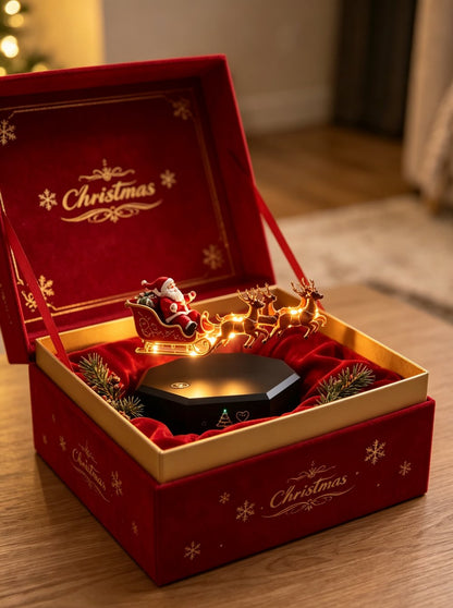 The best Christmas decorations-Santa's Flying Sleigh