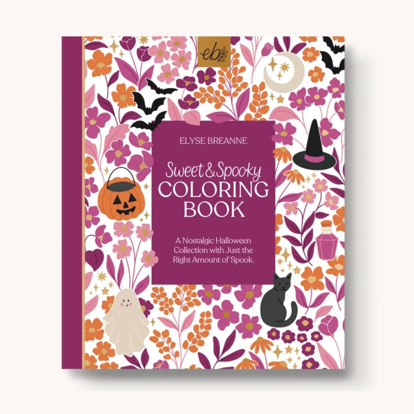 👻🦇Sweet & Spooky Coloring Book | 🎨✍️Your Cozy Halloween Coloring Escape(Hardcover)
